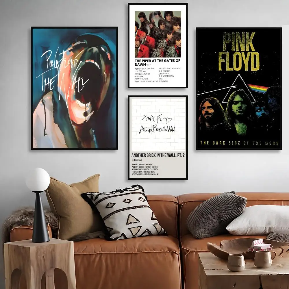 Band Pink Floyd   Music Artist Print Graphic Streaming Film Style Wall Artwork Bedroom Decor Poster