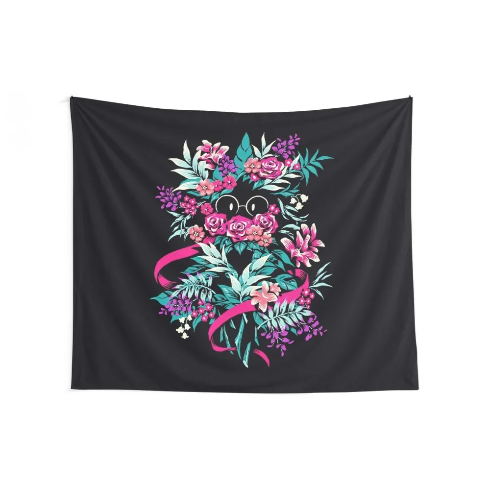 Deltarune Spamton Merch Ralsei Floral\t Tapestry Decoration For Bedroom Funny Wallpapers Home Decor Tapestry