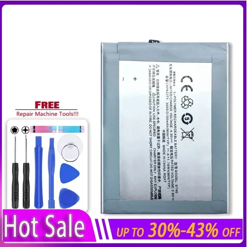 

Replacement Battery for Meizu Meizy Mei Zu MX4, BT40 BT-40 BT 40, 3100mAh, Portable Batteries Track Code Warranty + Track Code