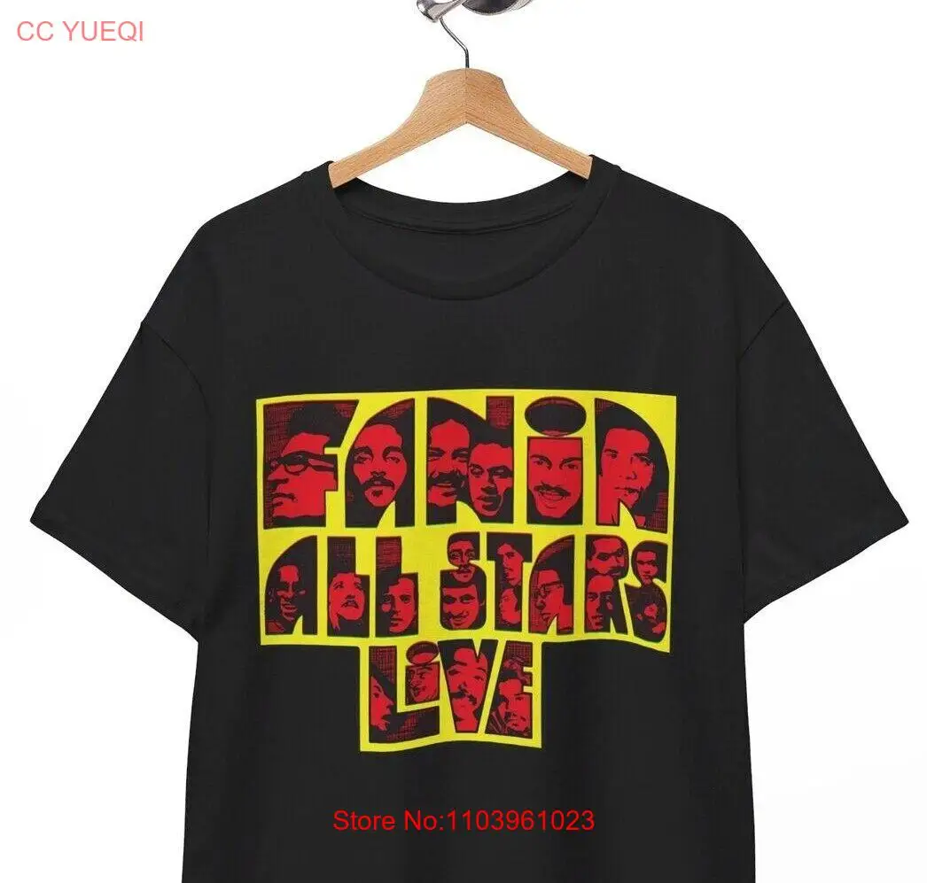 Fania All Stars live T-Shirts, Salsa Hector Lavoe Willie Camisetas Estrellas Tee