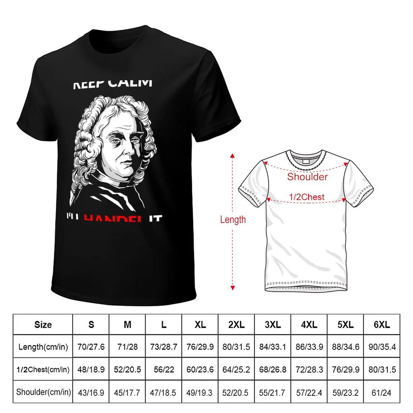 George Frideric Handel pun composer for classical music T-Shirt High Elasticity Sports T-Shirt
