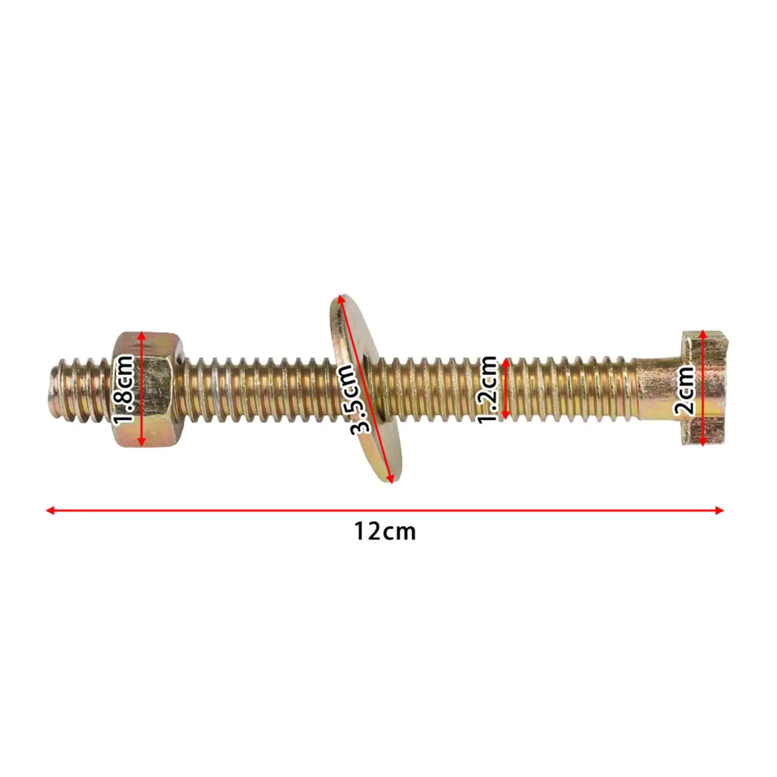 Brake Cage Bolt, Montagem para E-1103 E9114 E-9114 RT1, 800921, 2 pcs