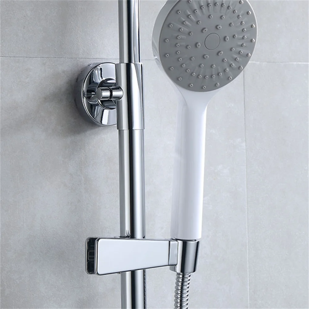 Shower Rack Zinc Alloy Press The Clip-type Clip The Lift Rod And Shower Head Hand-spray Bracket