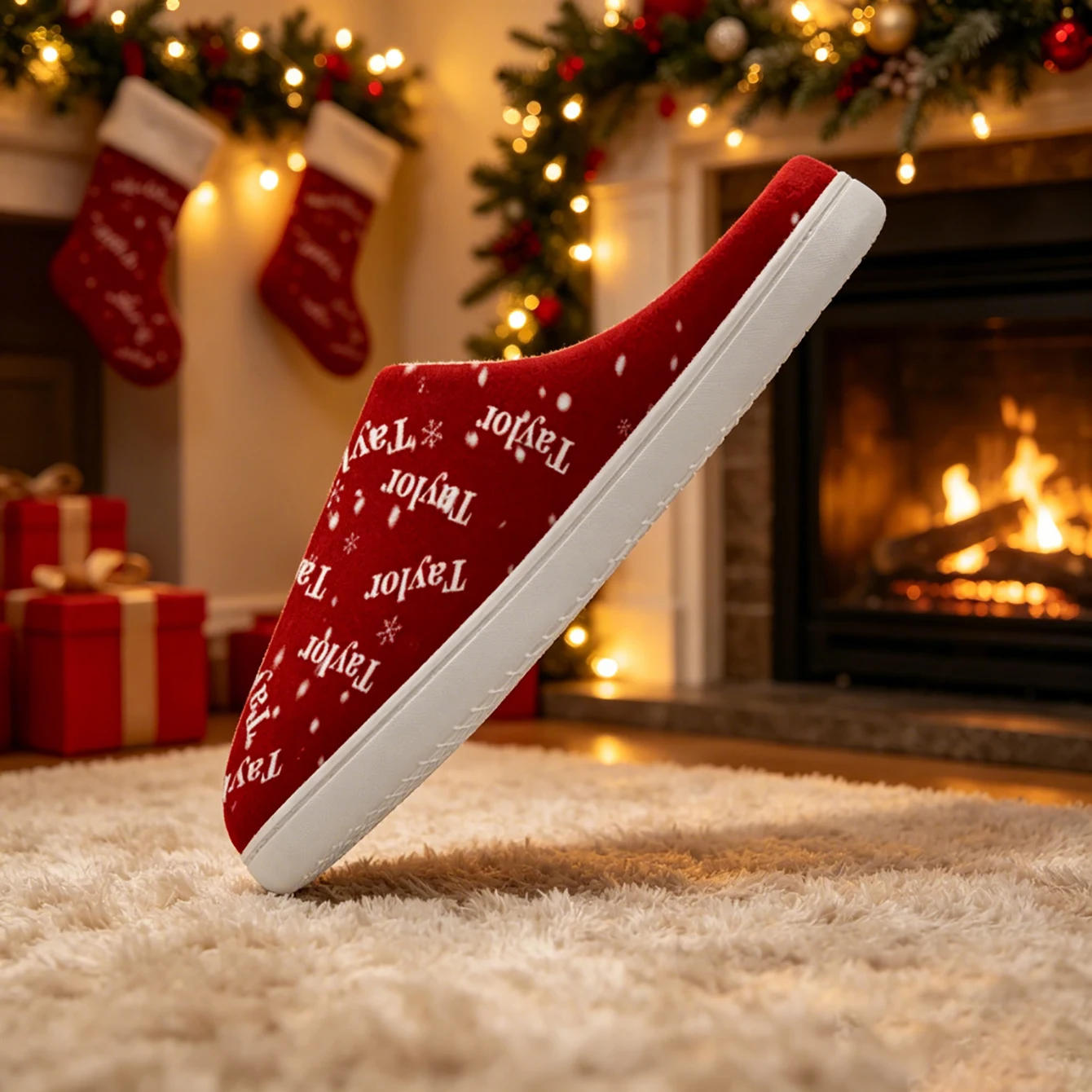 Customized Cotton Slippers humorous photos printed shoes unisex home slippers perfect gifts for couples birthdays and Christmas
