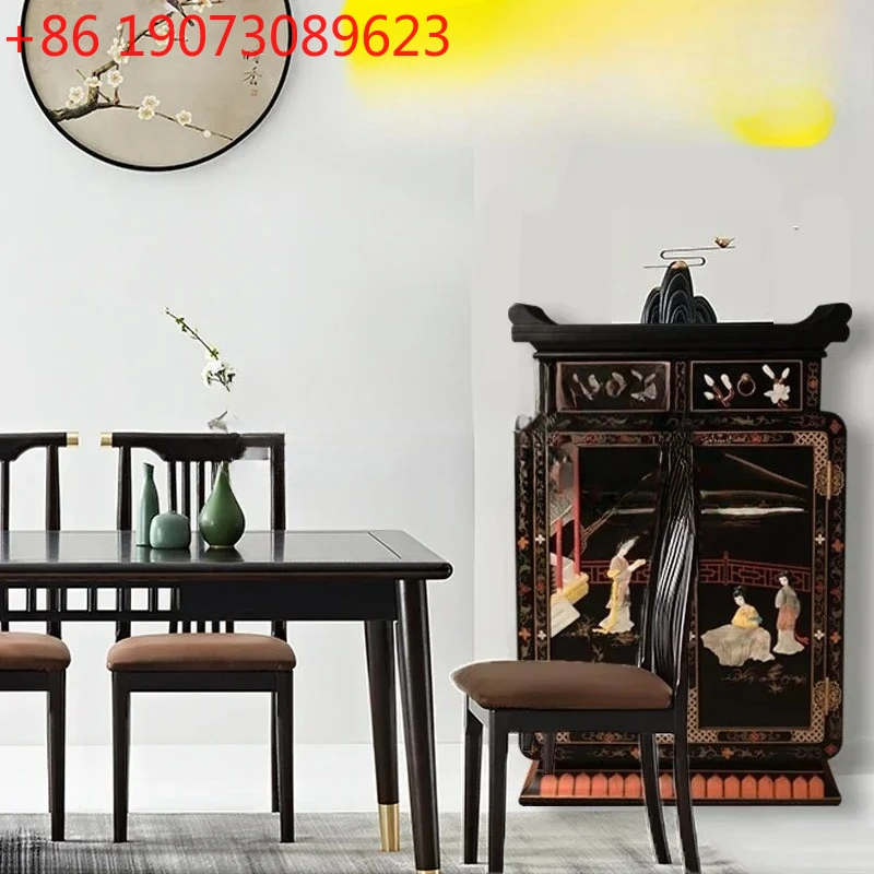 

Китайская мебель, инкрустированный костяным камнем, декоративный шкаф для хранения