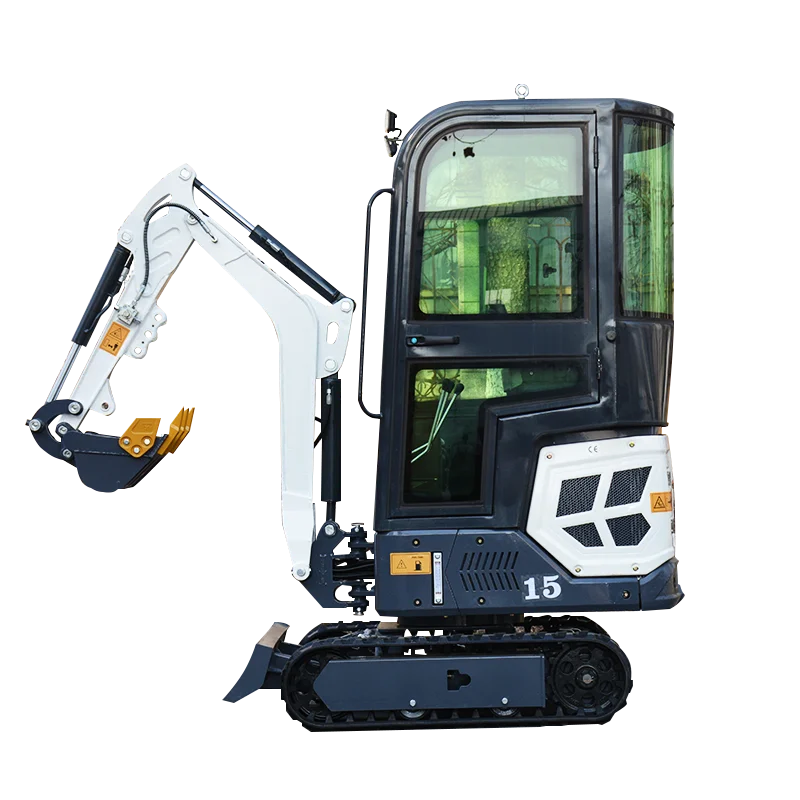 중국 맞춤형 1.5톤 미니 굴삭기 1.5톤 미니 굴착기 소형 굴삭기 농장 과수원 및 과수원 정원 작업용