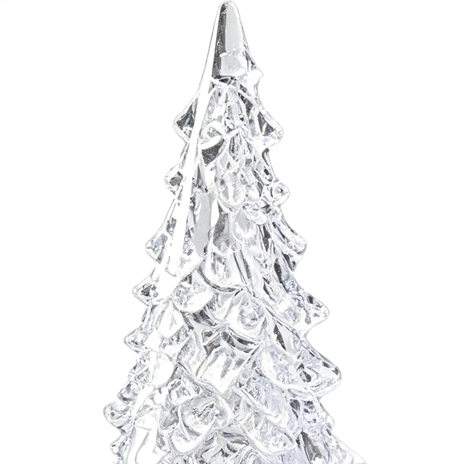 LED Christmas Tree Decor 7-Color Changing Seasonal Nightlight Tabletop Christmas Tree With Lights For Holiday Party Living Room