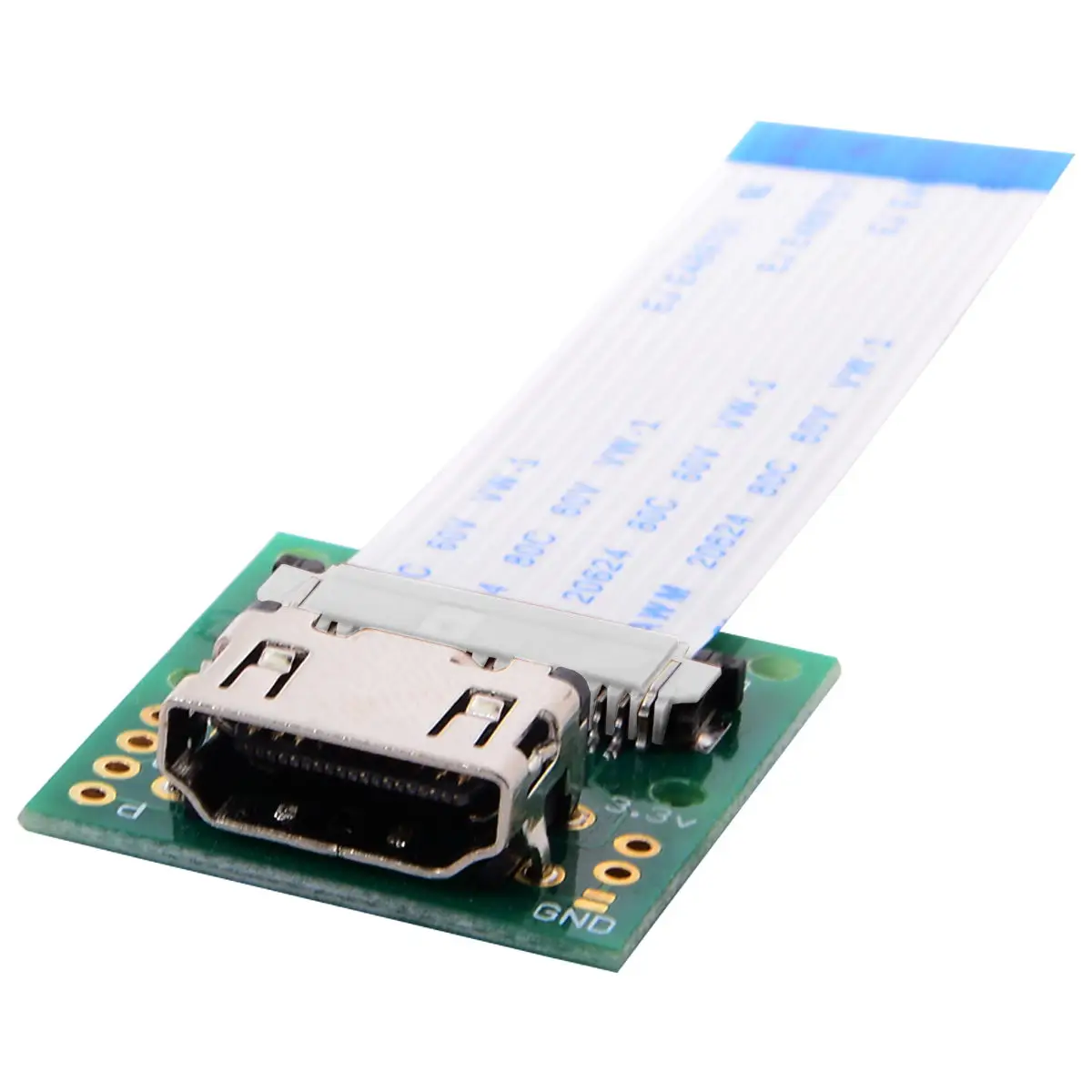 CY Raspberry PI Camera Module to HDTV Type A Male HDTV FPC Flat Cable 5cm fit for PES001