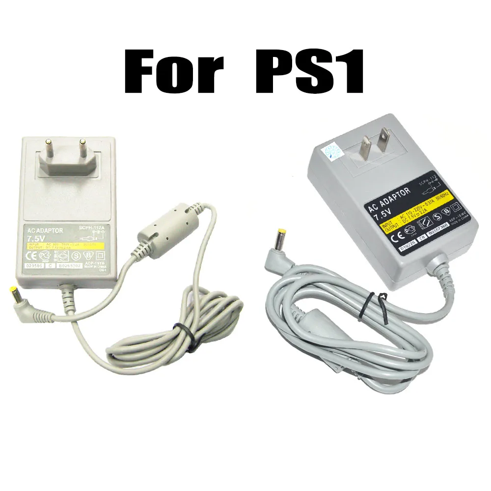 Yaru Store para PS 1 versión UE/EE. UU. para Playstation 1 para PS1 adaptador de cargador de energía portátil adaptador de fuente de alimentación de CA