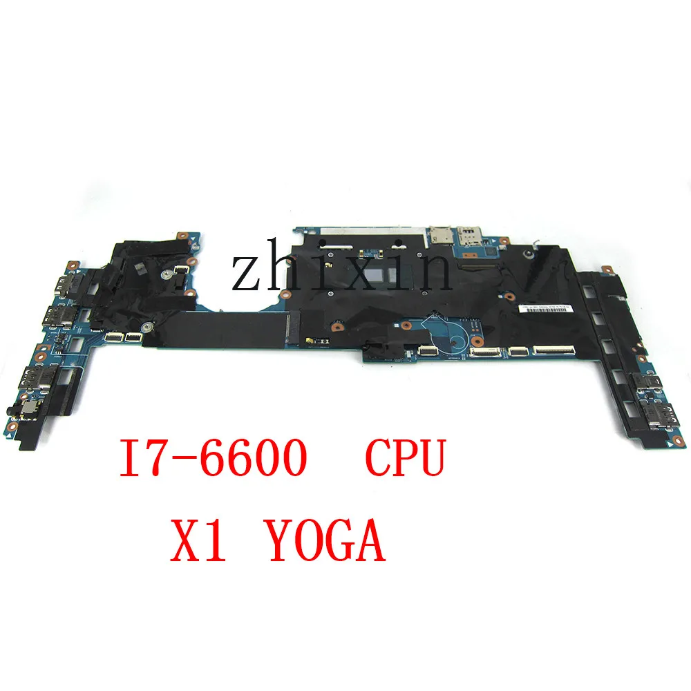 yourui For LENOVO Thinkpad X1C X1 YOGA laptop Motherboard Core i7-6600U With RAM Mainboard 14282-1 448.04P15.0021