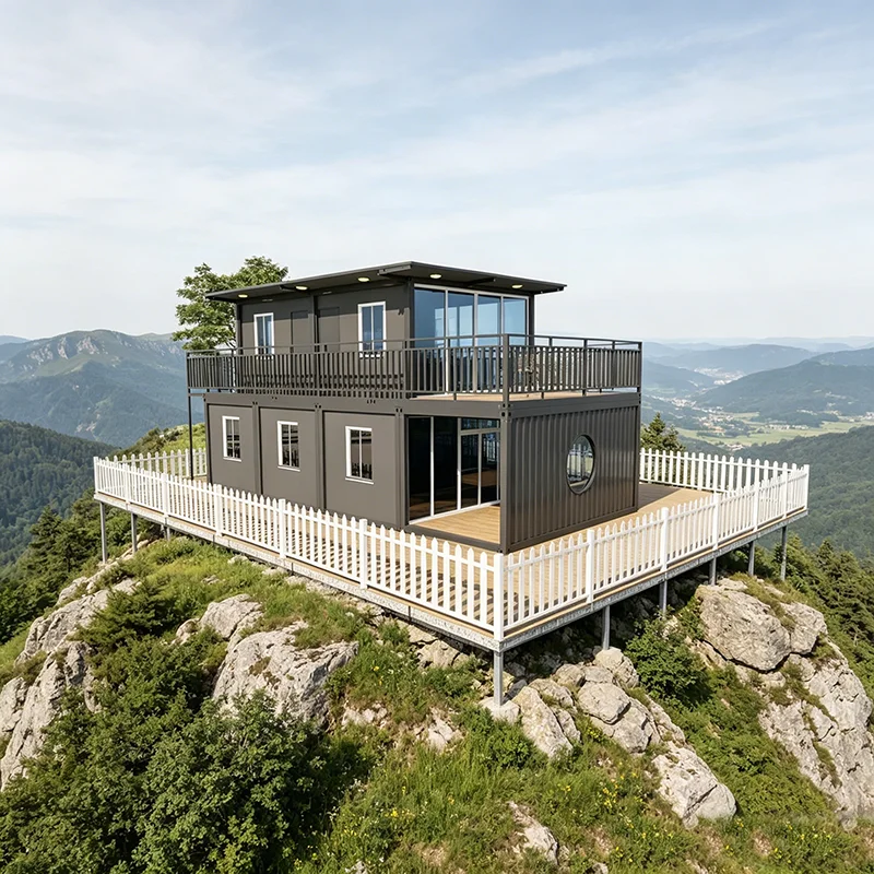 

Customized Eco 20Ft 40Ft Container Expandable Prefabricated House Two Bedroom Price Prefab Luxury Mobile Home Casa Portable
