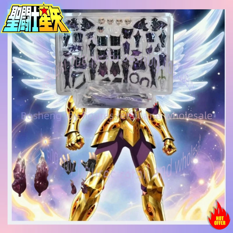 Figura de Acción de los Caballeros del Zodíaco, Modelo CS Saint Seiya Myth Cloth EX, Saga Géminis con Armadura Dañada, Hades Surplice, Caballeros del Zodíaco Dorados Oscuros