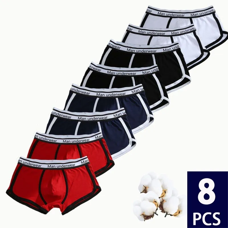 Boxer Shorts Underpants High Quality Cotton Sleep Male Shorts Men's Panties Men Boxer Casual Pants Man Underwear