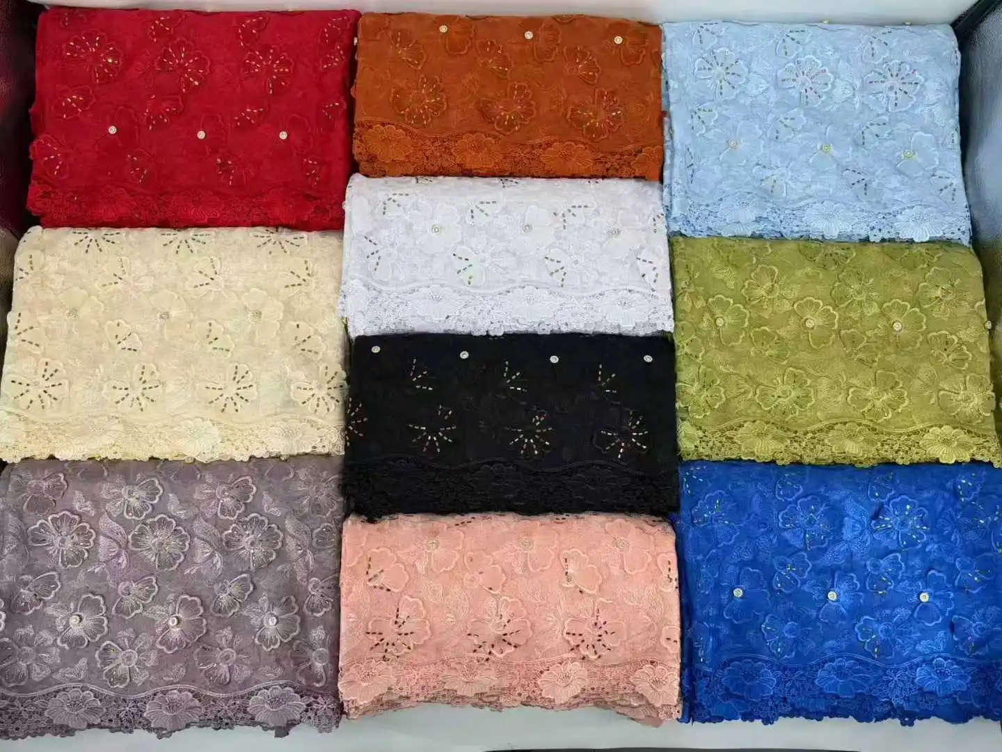 الأحمر الأفريقي جبر الحبل أقمشة الدانتيل بالحجارة 2026 جودة عالية النيجيري الفرنسية جبر الحبل الدانتيل لخياطة فستان الزفاف #2