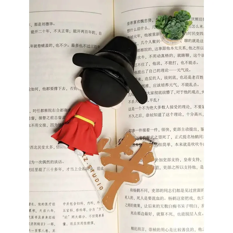 

25COSZang Hai Zhuan Xiao Zhan Figurine Zang Hai Figurine Ultra-light Clay Handmade Gift Q Version Figurine Creative Birthday Gif