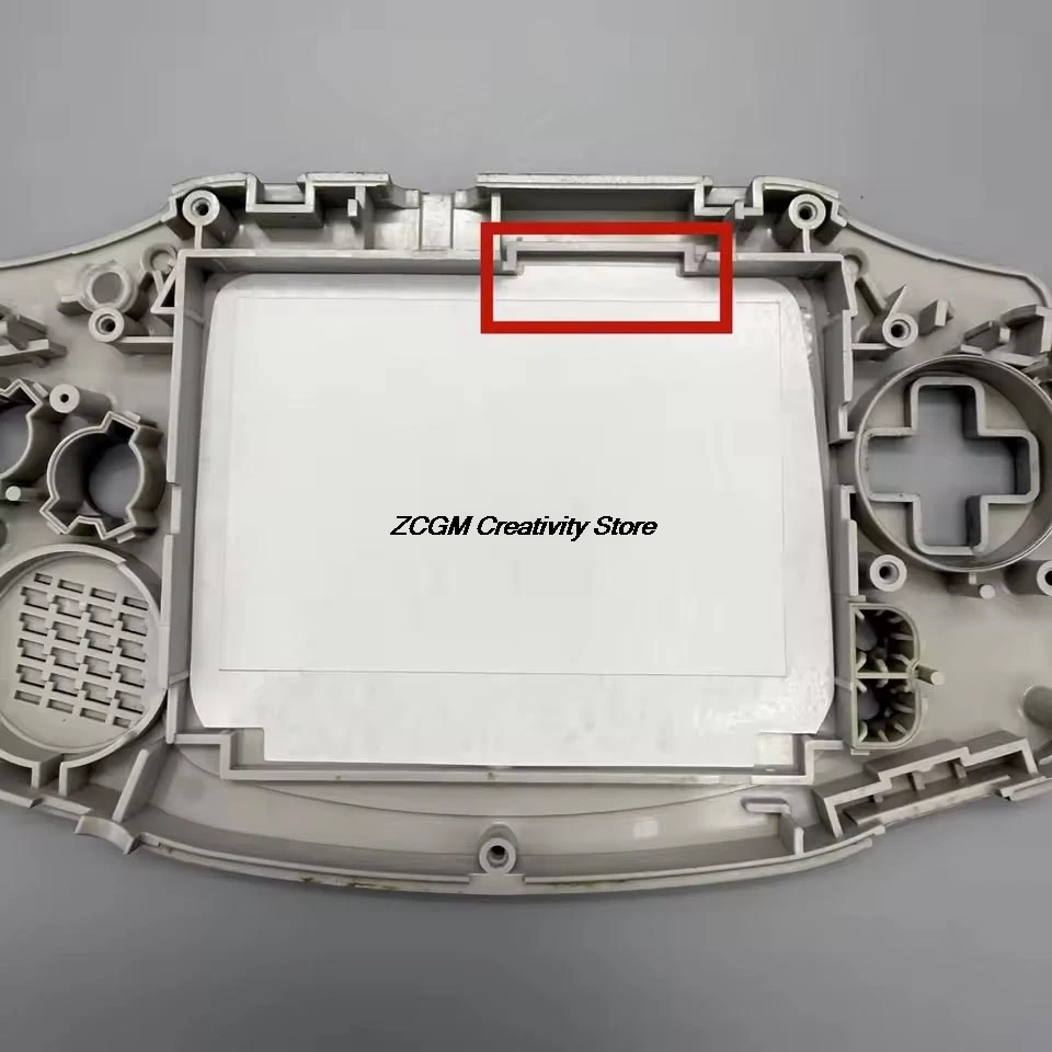 GBA IPS LCD 3.0 "IPS high brightness LCD screen and shell kit for Gameboy advance GBA.no cut shell required simulating B-screen
