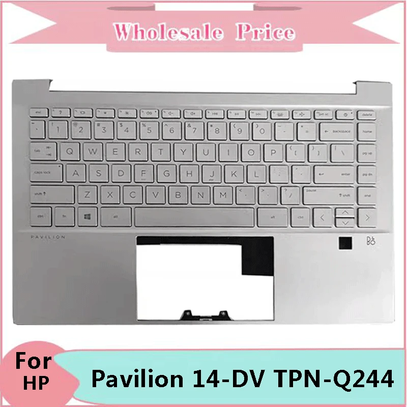 

New Original For HP Pavilion 14-DV TPN-Q244 Laptop Palmrest Case Keyboard US English Version Upper Cover