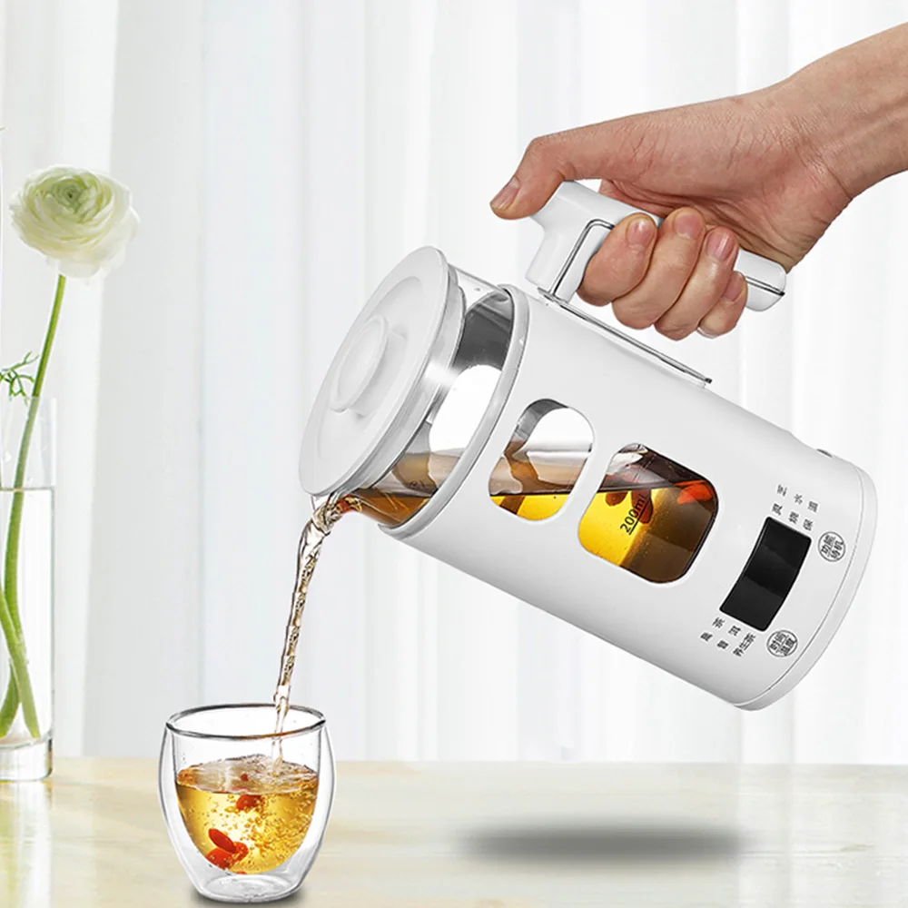 Household Electric Water Kettle Steam Tea Maker Office Glass Health Pot Scented Tea Electric Water Kettle