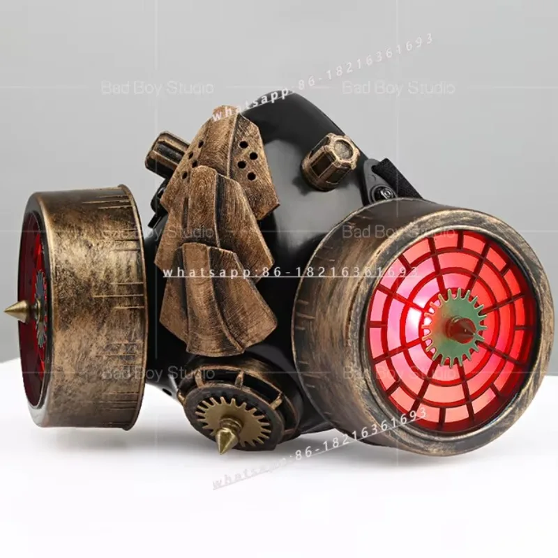 1pcs Halloween Props Steampunk Masks Gas Masks