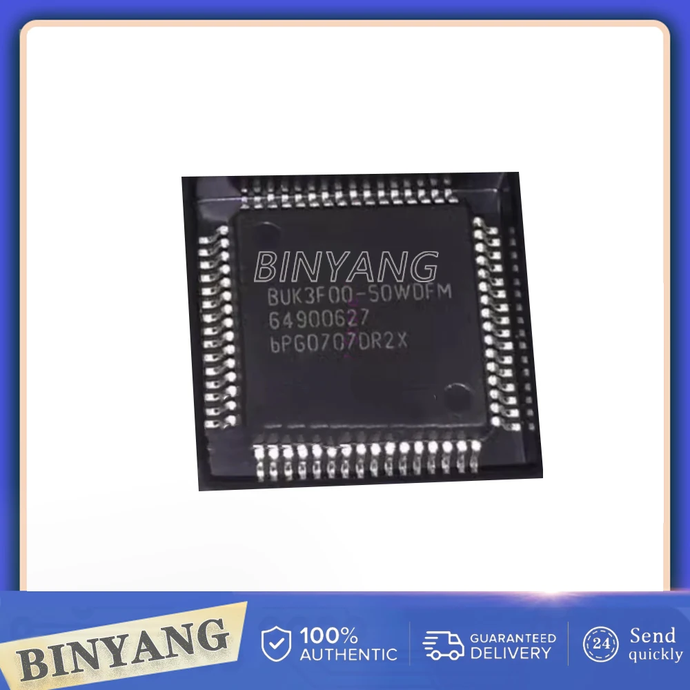 

1PCS/lot BUK3F00-50WDFM BUK3F00 50WDFM QFP64 Microcontroller chip