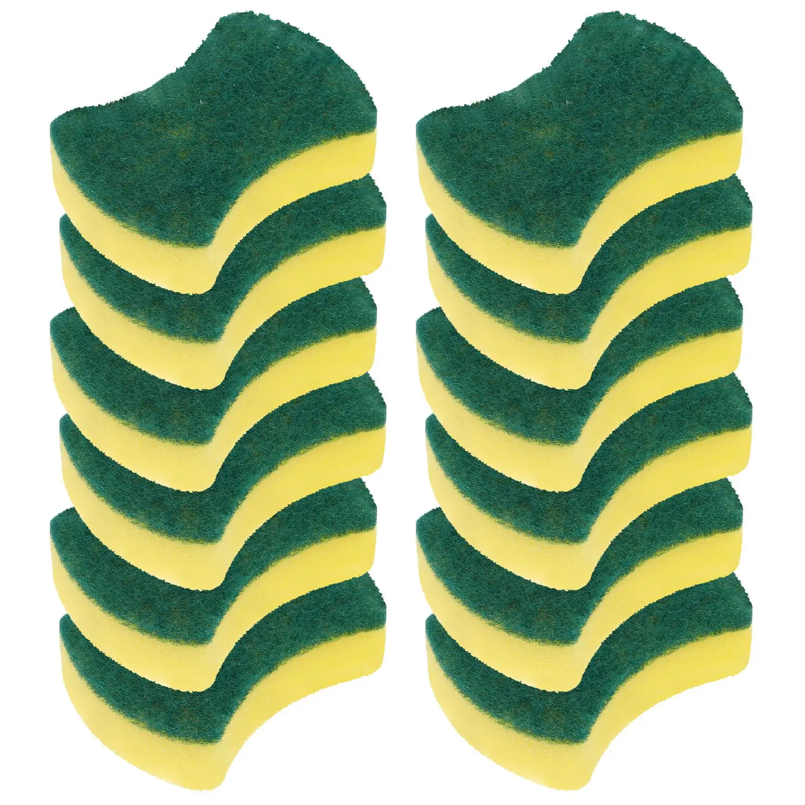 

24 Pcs Dishwashing Sponge Practical Sponges for Dishes Carpet Good Quality Scrubbers Reusable