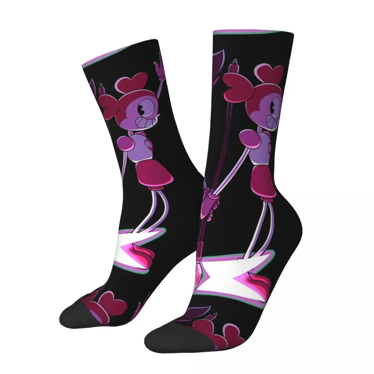 Funny compression Different Sides Of Me Sock for Men Hip Hop Steven Universe Garnet Pearl Steven Amethyst Animation Boys Sock