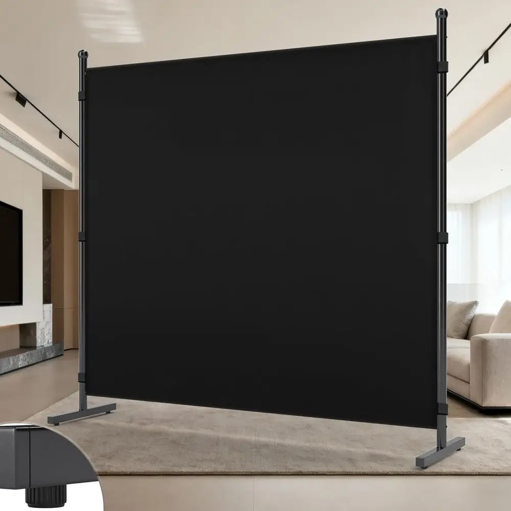 

Room Divider, Single Panel Privacy Screen, Portable Temporary Wall Dividers, Large Room Partitions and Separator for Home, Offic
