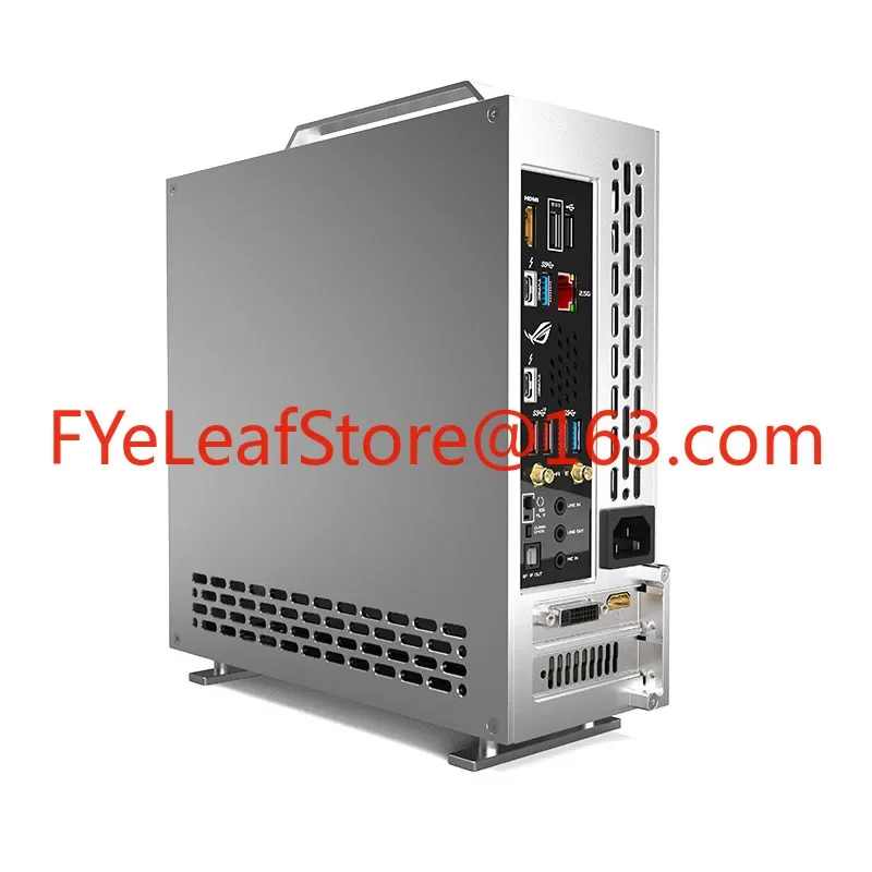 Mini A24-V5 2.0 dual-slot single display 1u power supply itx chassis, double-sided chamfering