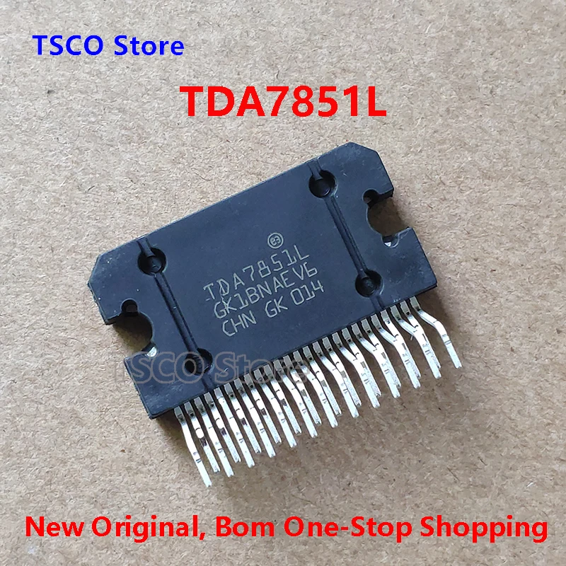 1 buah Audio TDA7851 7851 Audio asli baru 4 X48 W MOSFET