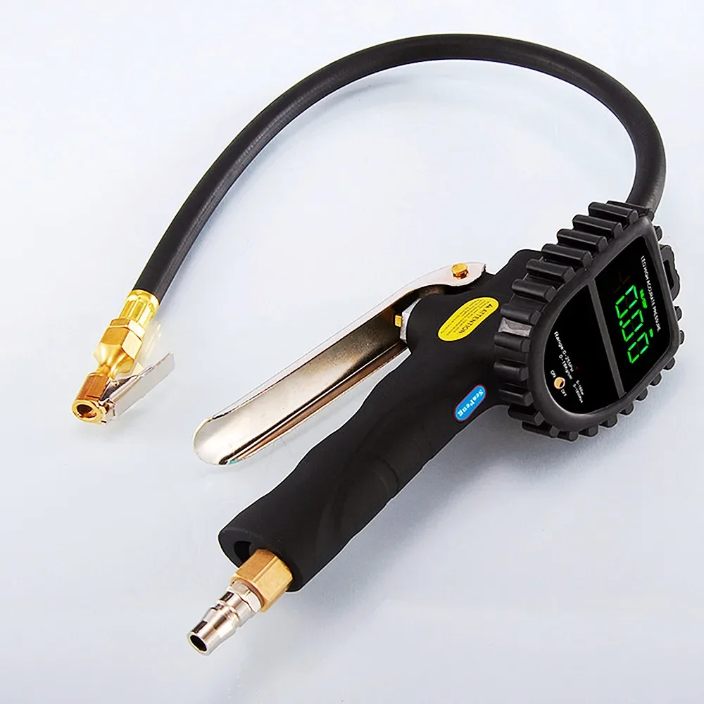 Type-C Oplaadbare Digitale Autoband Inflatie Deflatie Pistool Autobandenspanningsmeter Bandenspanning Monitor Snelle Inflator