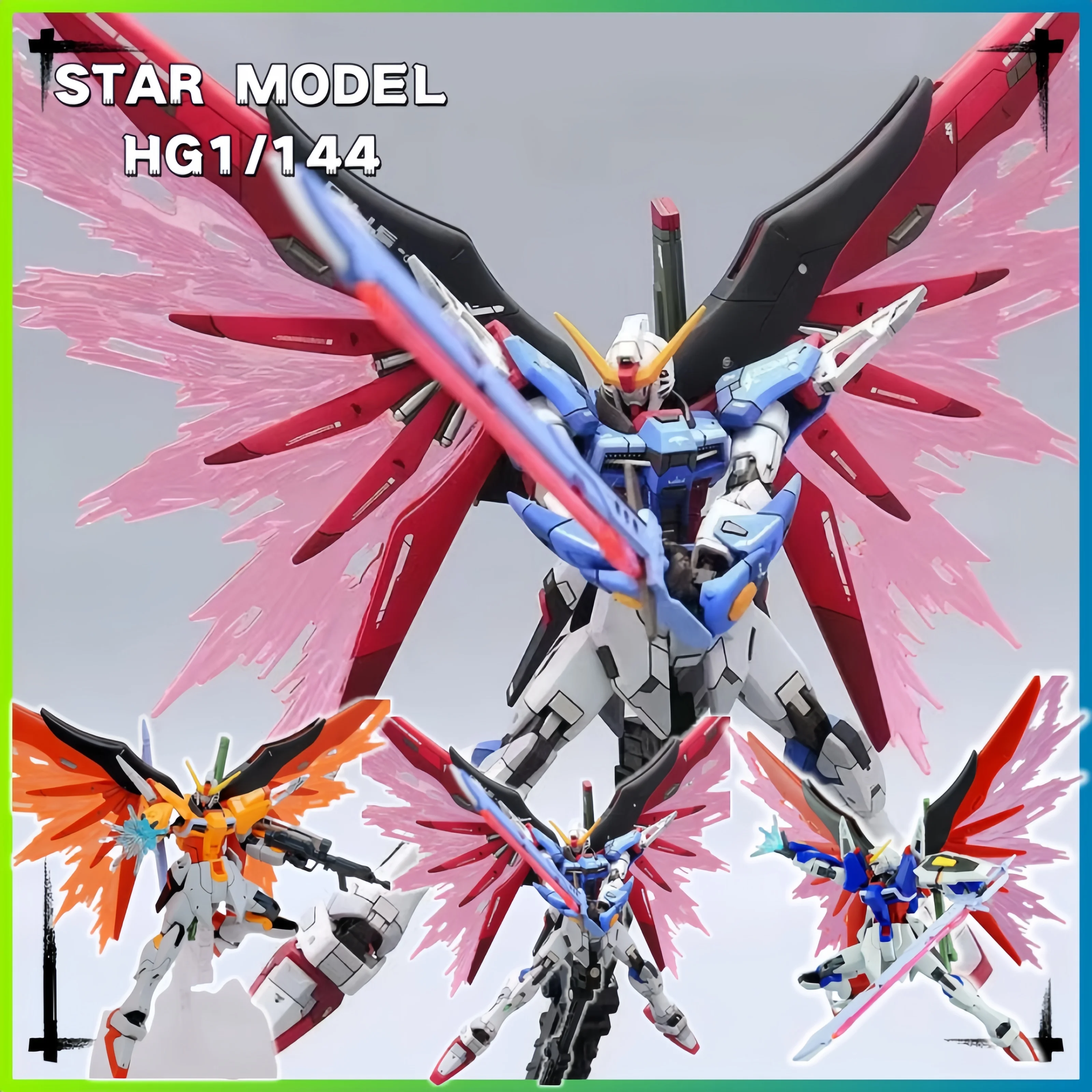 

Новая в наличии Звездная модель 1/144 Hg Zgmf-X42s Sdde Destiny Наборы моделей для сборки Фигурка Роботподарки Пластиковая модель игрушки подарки