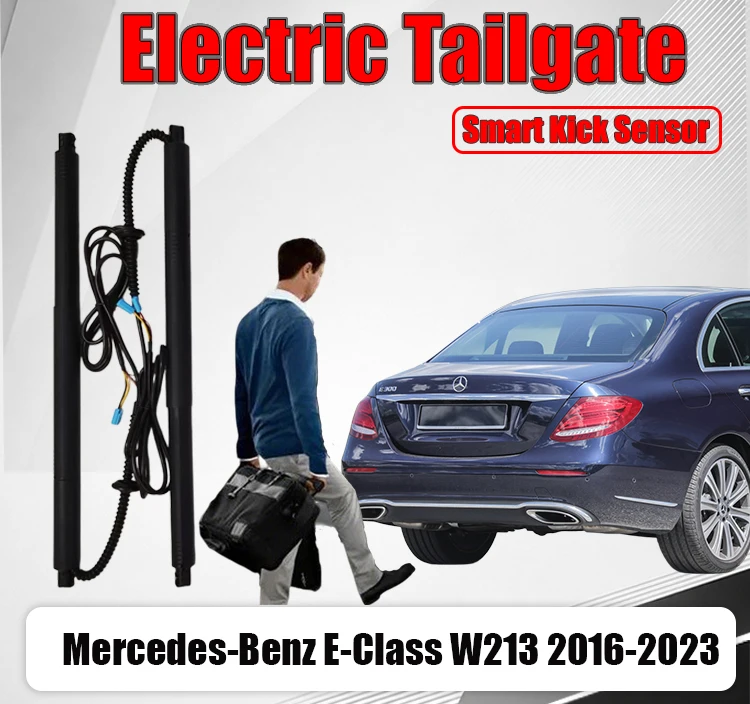 Electric Tailgate Upgrade Kit For Mercedes-Benz E-Class W213 Power Lift Support Rods Auto Trunk Boot Lid Power Liftgate Modi