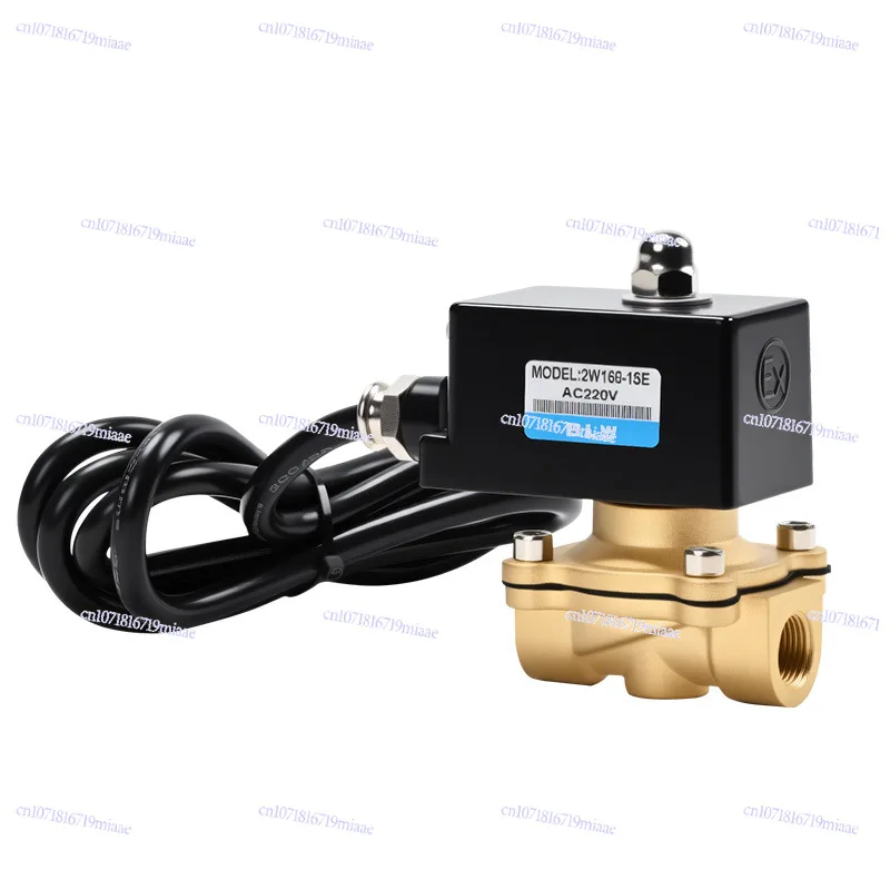 

2W Explosion-Proof Solenoid Valve, Gas Water Control Valve, AC220V/DC24V Normally Closed Gas Valve