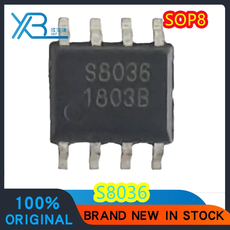 

(1/50 pieces) STI8036 original authentic STI8036BE SOP-8 code S8036 power manager chip spot delivery fast