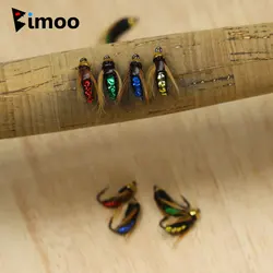 Cabezal Scud Ninfa Latón Bimoo #8 – 8 uds trucha Grayling