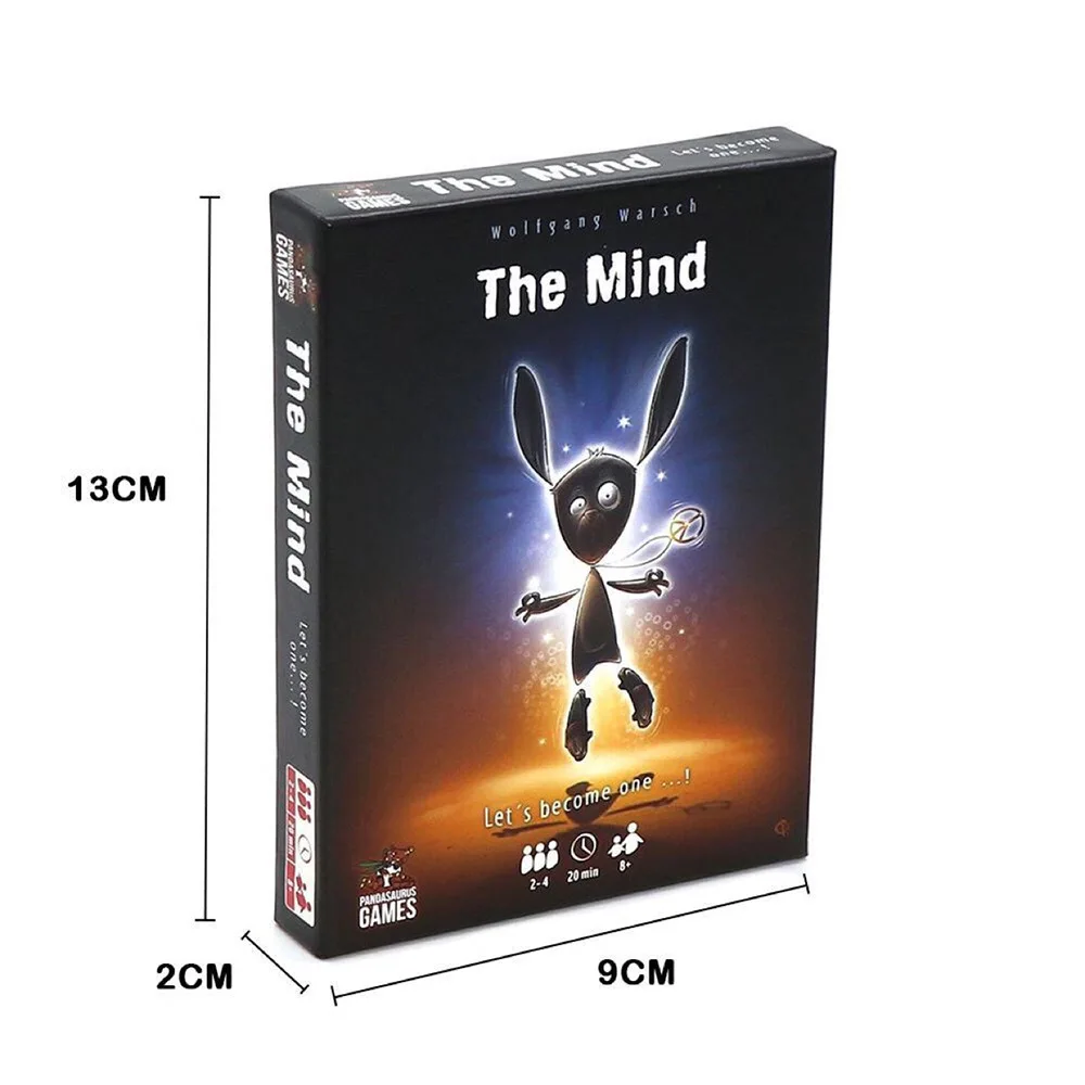 Hot selling cards The Mind Card Game Party Puzzle Board Game Team Experience Interactive Game Card Barking Cat