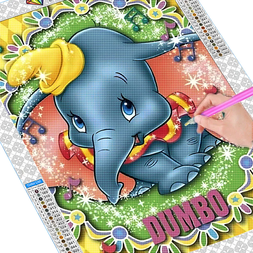 30x40cm Diamond Painting Disney Lilo & Stitch Picture 5D DIY Full Round Drill Mosaic Embroidery Cross Stitch Kits Home Decor