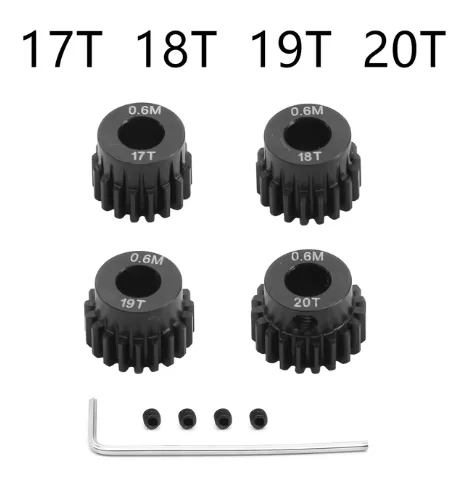 4 stücke 0,6 m 5mm 17t 18t 20t 21t 23t 24t 25t 26t 27t 28t Ritzel motor Zahnrad satz für hsp rc Auto Upgrade Teile Zubehör