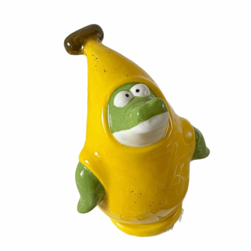 Creative Banana Dinosaur Toothpick Holder Cute Cartoon Crocodile Toothpick Dispenser Eco-Friendly Decorative