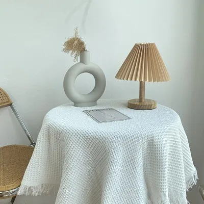 

2024 Retro Home Tablecloth Soft Decoration Photography Background Decoration Desk Cloth Tablecloth