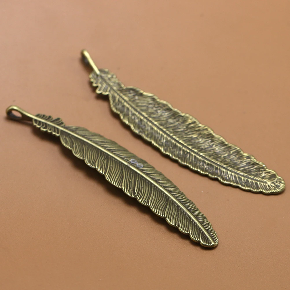 

10 Pcs Bookmark Pendant Earrings Necklace DIY Charms Pendant Necklace Jewelry Making Accessories