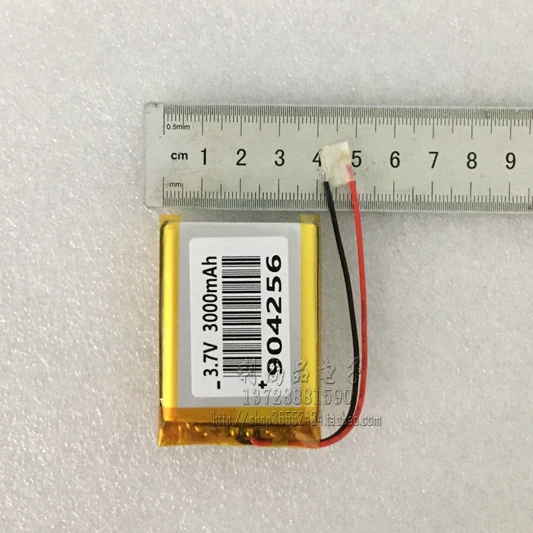 بطارية ليثيوم بوليمر 3.7 فولت 3000 مللي أمبير في الساعة كاميرا مدمجة للملاحة الأساسية وحدة GPS الماسح الضوئي