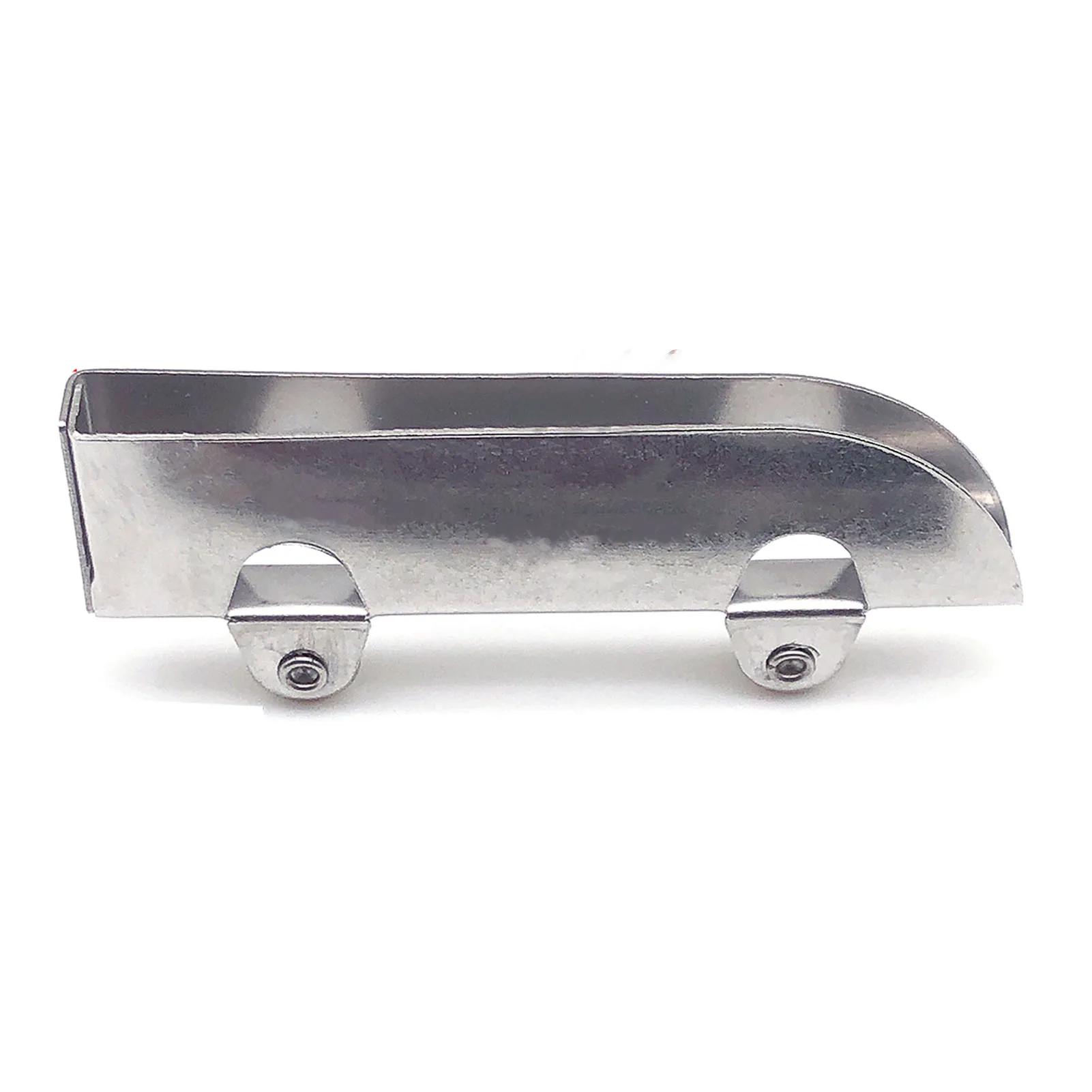 8pcs Sliding Glass Door Roller Smooth Silent Operation Stainless Steel 5mm Sliding Door Pulley Clamp for Display Cabinet