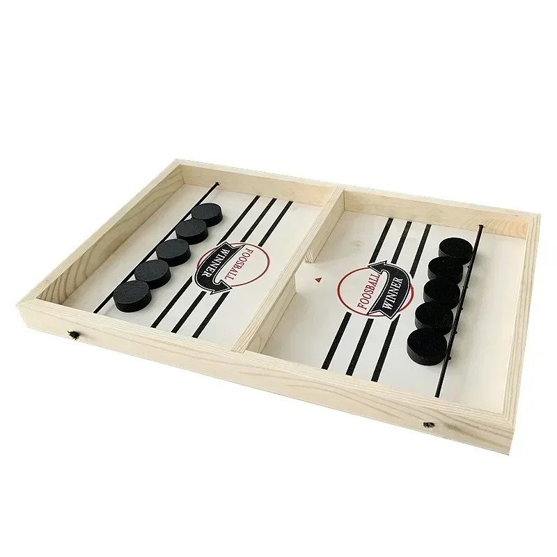 Giochi di biliardino Vincitore Gioco di hockey da tavolo Catapulta Scacchi Giocattolo interattivo genitore-figlio Gioco da tavolo veloce Sling Puck Giocattoli per bambini