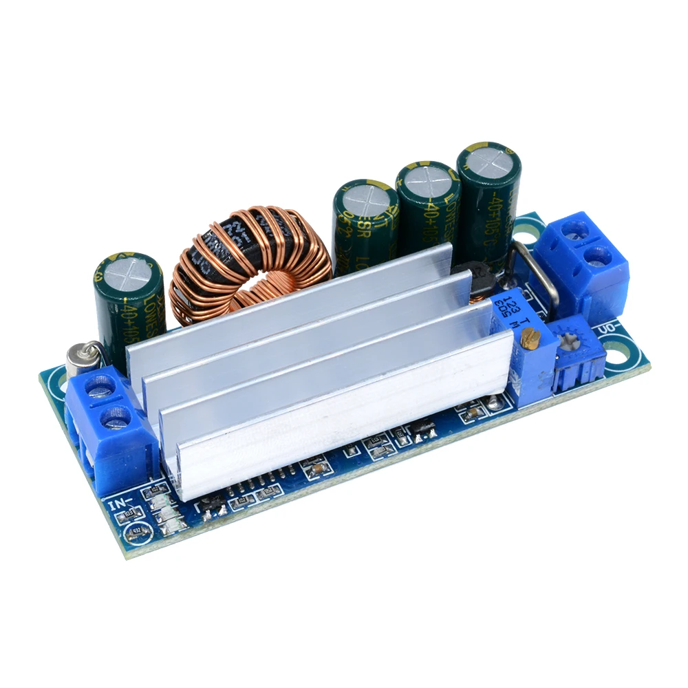 AT35 DC-DC 5-30V to 0.5-30V Power Step Up Down Converter Module 3A 35W Buck Boost Board Overcurrent Protection Power Bank Supply