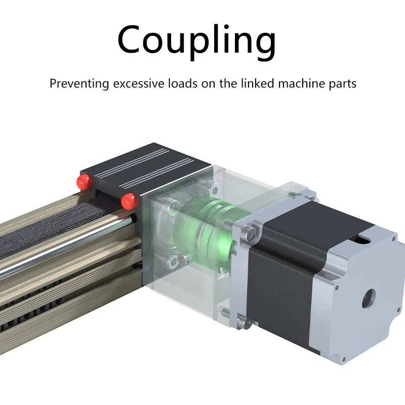 Nema17 Side Mount High Speed Blet Rail Precision Positioning Module 100mm-6000mm Stroke Belt Drive Linear Guide