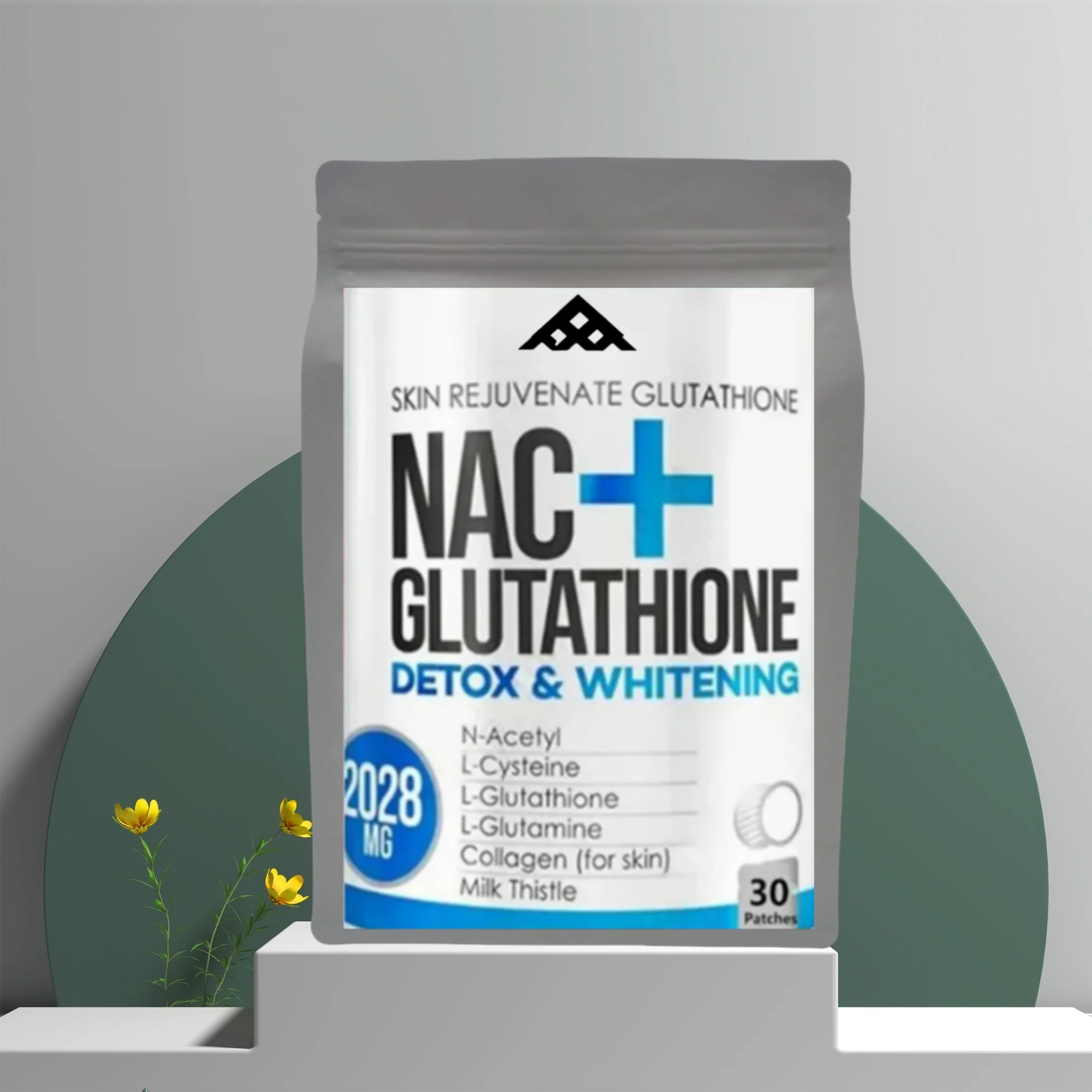 

30 Hot Sale Immune Boosting Patches: NAC, L-Glutathione, Milk Thistle & Vitamin C for Immune Function Support