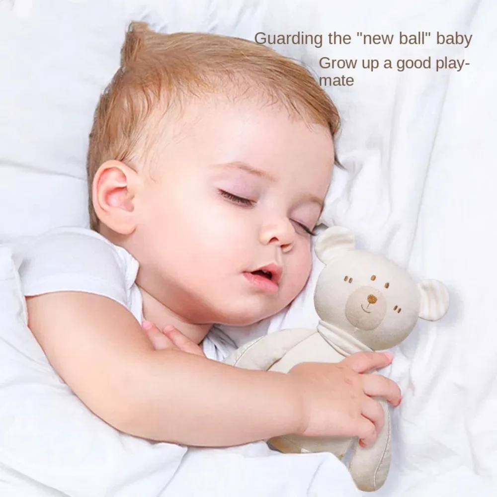 Urso de Conforto para Bebês, Brinquedo Calmante para o Sono, Montessori, Leve e Macio para Recém-Nascidos, Coelho de Conforto para o Sono