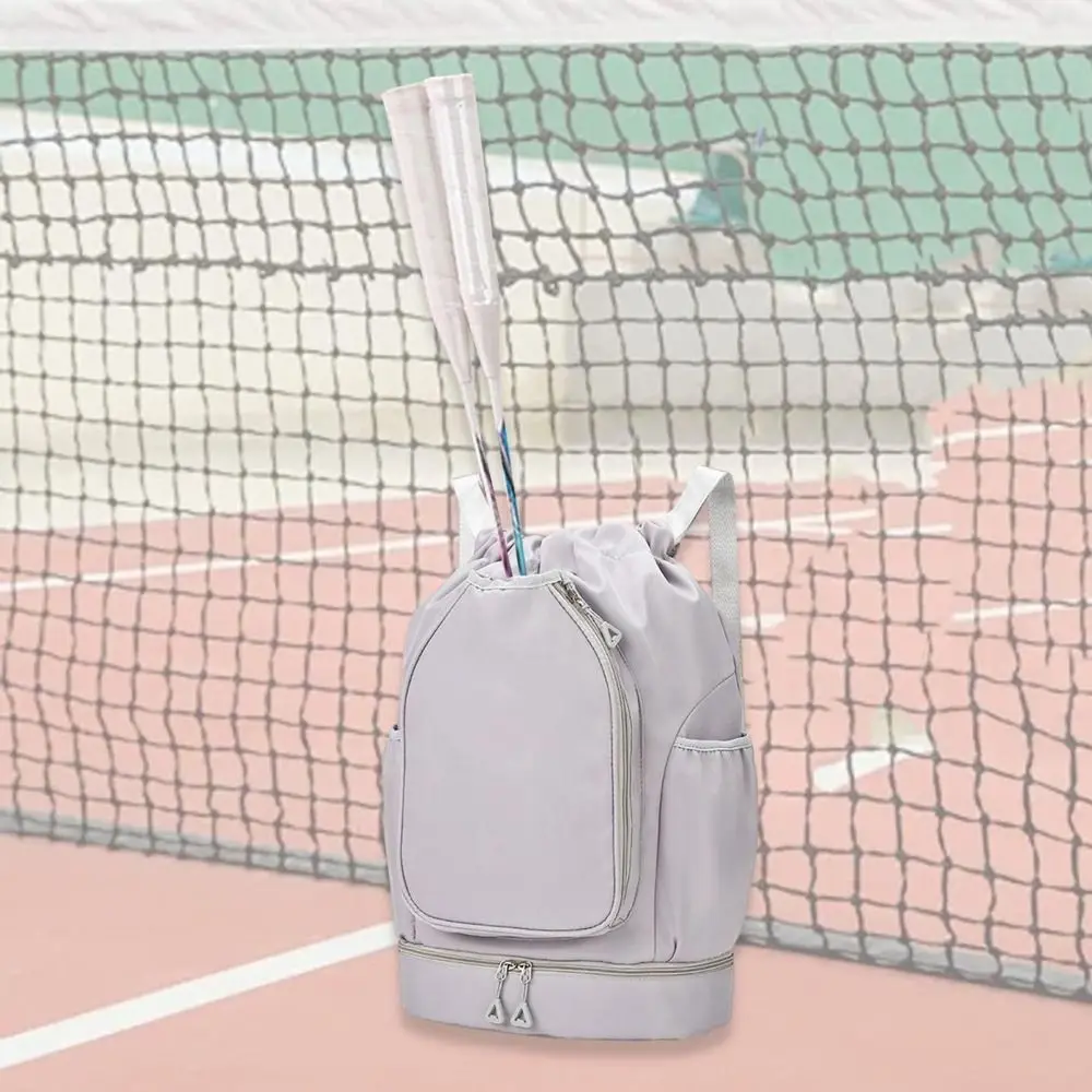 

New Multifunctional Badminton Racket Backpack with Shoes Pocket Waterproof Pickleball Racket Bag Large Capacity Tennis Bag