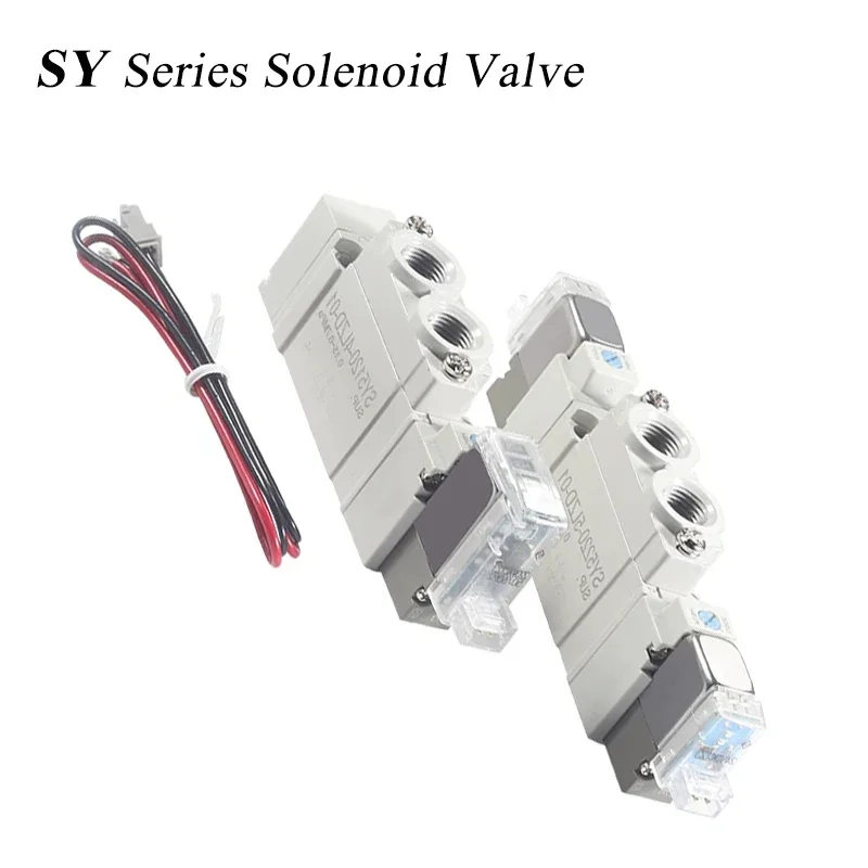 HLH SY Series Pneumatic Solenoid Valve SY3120 SY5120 SY7120 Normal Close SY3120-4/5/6LZD-M5 SY5120-4/5/6LZD-01 SY7120-4/5/6LZD-0